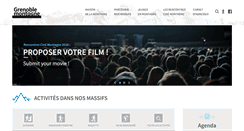 Desktop Screenshot of grenoble-montagne.com